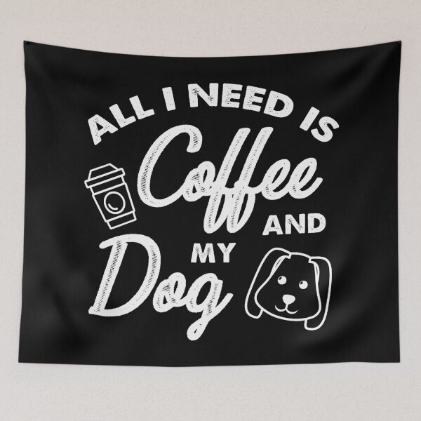 Item preview, Coffee and my dog designed and sold by Turie.