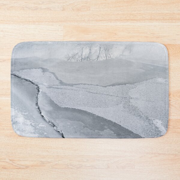 Item preview, Winter Abstract - Iced Over Pond with Perfectly Imperfect Patterns designed and sold by Georgia Mizuleva.