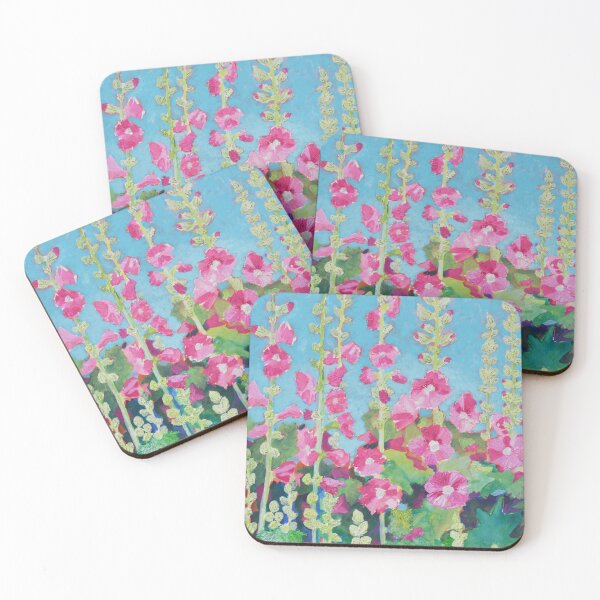 Item preview, Hollyhocks designed and sold by AnneMcArt.