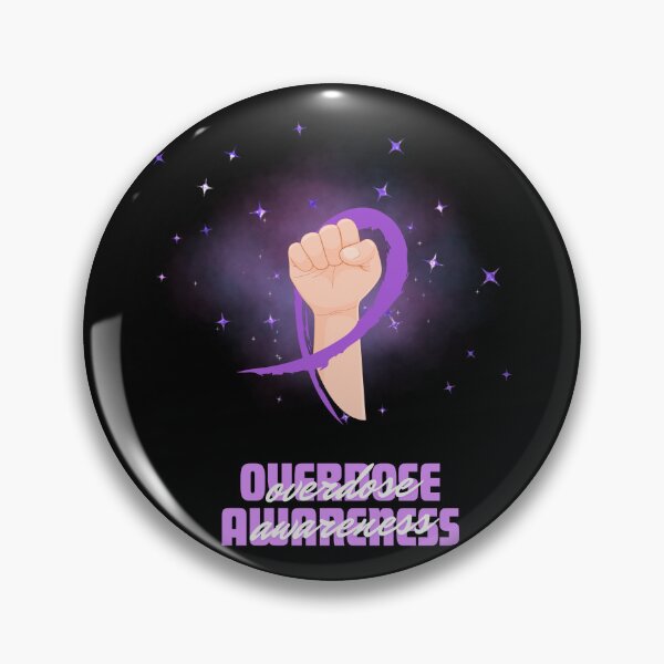 Item preview, Overdose Awareness Purple Ribbon Drug Addiction, Overdose Awareness day T-shirt. designed and sold by NONT777.