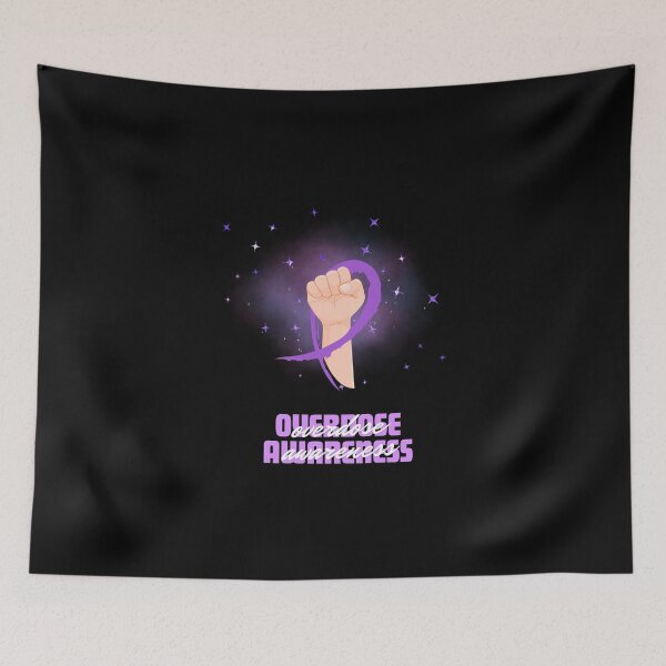 Item preview, Overdose Awareness Purple Ribbon Drug Addiction, Overdose Awareness day T-shirt. designed and sold by NONT777.