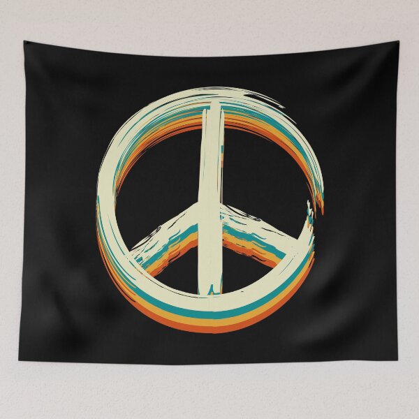 Item preview, Peace Sign Love Hippie Soul designed and sold by Blok45.