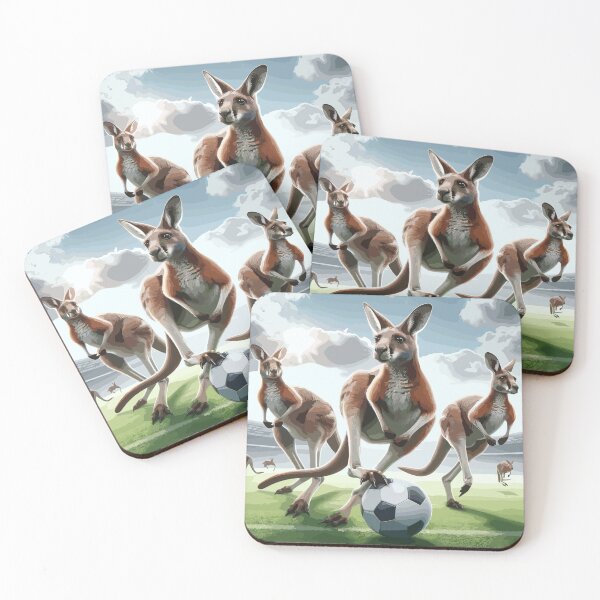 Item preview, Kangaroo Soccer Showdown designed and sold by iwcus.