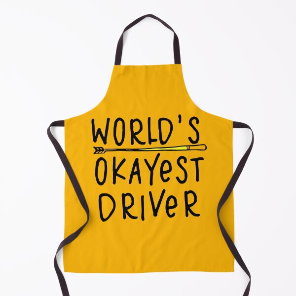 Item preview, World's okayest driver motivation artwork designed and sold by Collision19.