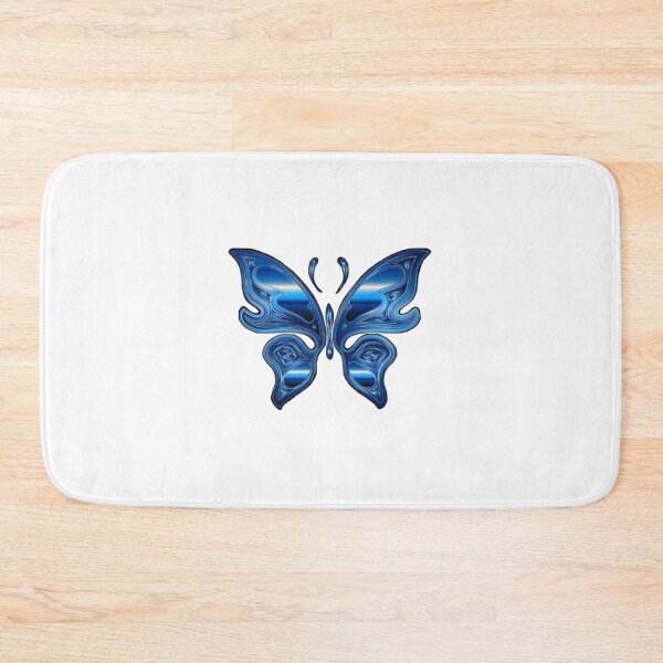 Item preview, Blue Chrome Butterfly designed and sold by lunatiris.