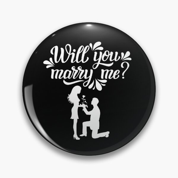 Item preview,  Will you marry me?  designed and sold by Merry Moon Store.