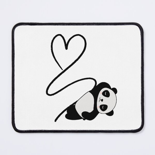 Item preview, Cute panda cartoon, heart attack  designed and sold by upupupshop.