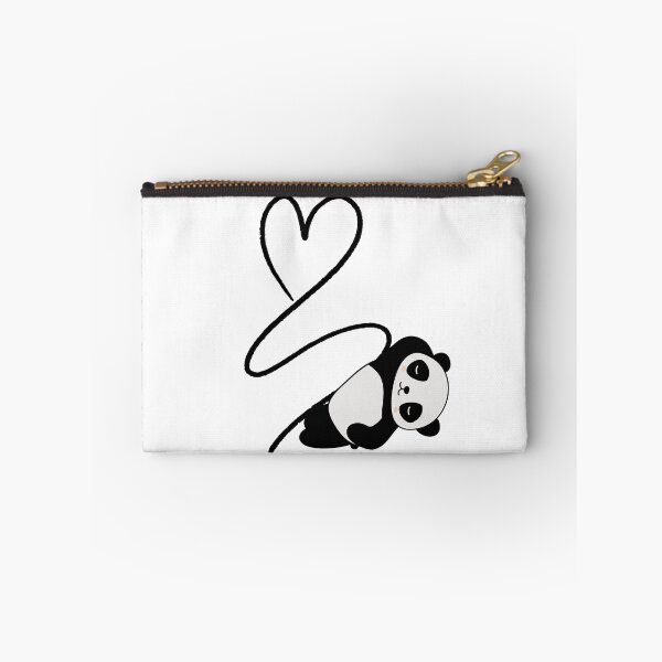 Item preview, Cute panda cartoon, heart attack  designed and sold by upupupshop.