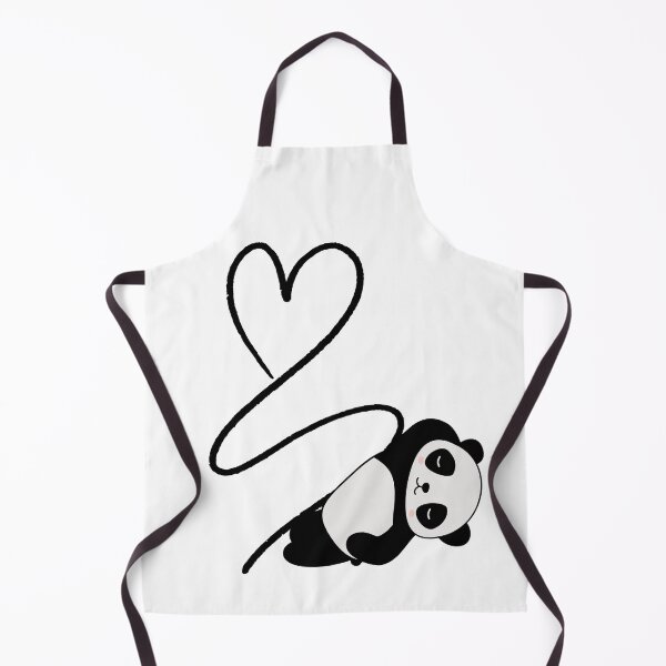 Item preview, Cute panda cartoon, heart attack designed and sold by upupupshop.