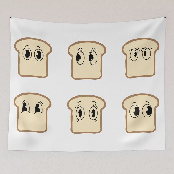 Item preview, toast with faces designed and sold by jadechase.