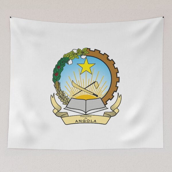 Item preview,  Emblem of Angola designed and sold by Yzakreativ.