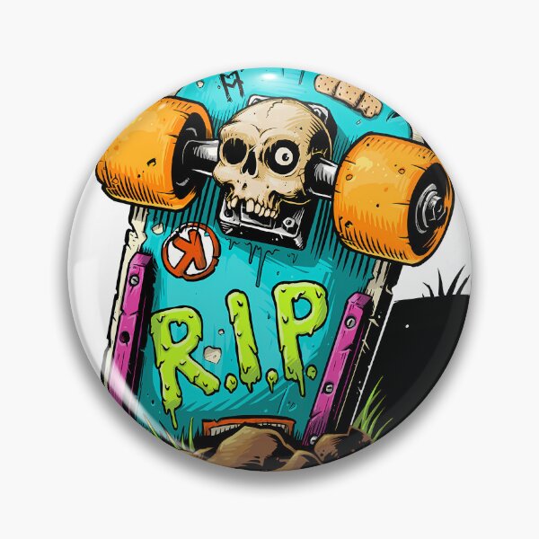 Item preview, Skateboard rest in peace graffiti designed and sold by PEDVKN.