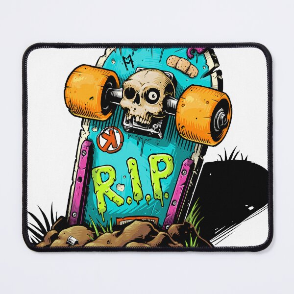 Item preview, Skateboard rest in peace graffiti designed and sold by PEDVKN.