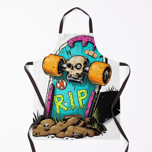 Item preview, Skateboard rest in peace graffiti designed and sold by PEDVKN.