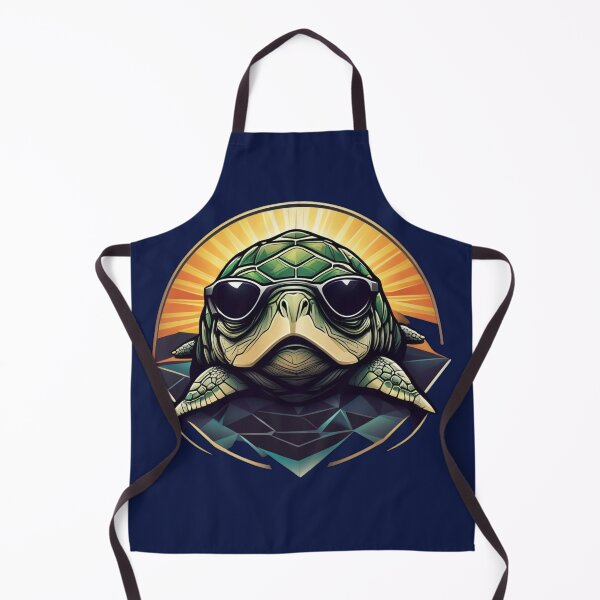 Item preview, Stylish turtle with sunglasses - trendy reptile fashion designed and sold by P4nd3L.