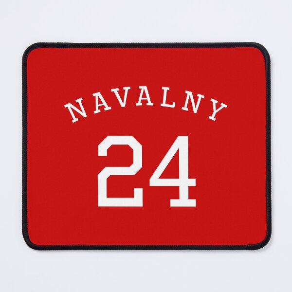 Item preview, NAVALNY 24 white curve designed and sold by planetmates.
