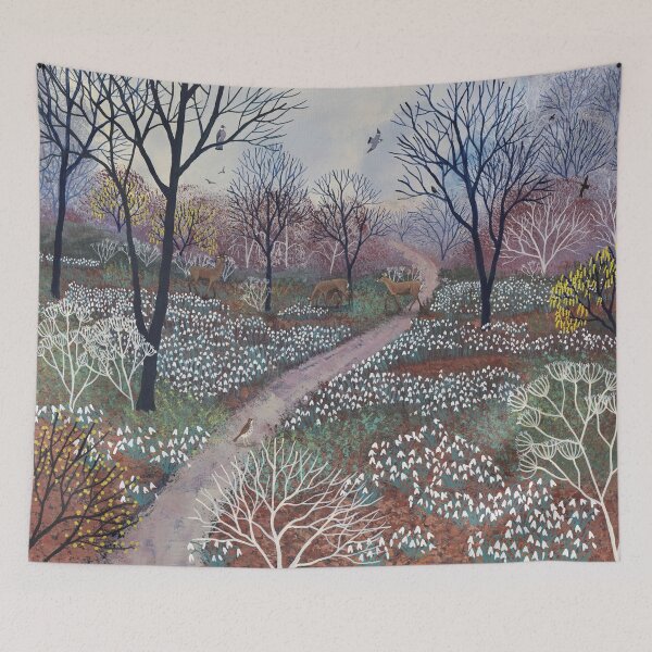 Item preview, Through Carpets of Snowdrops designed and sold by Jo Grundy.