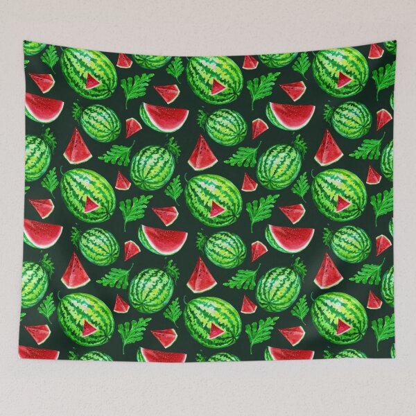Item preview, Summerly Tropical Fruits Pattern designed and sold by stylebytara.