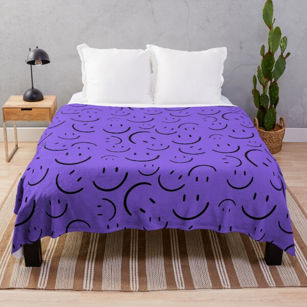 Item preview, Purple smiles pattern designed and sold by OxytocinShop.
