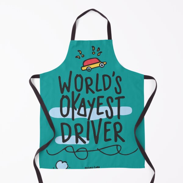 Item preview, World's okayest driver motivation artwork designed and sold by Collision19.