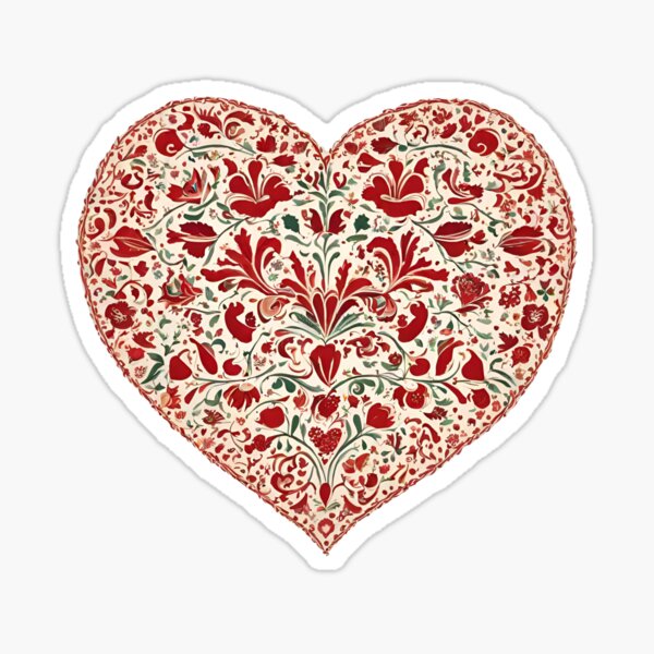 The colorful heart of emotions Sticker
