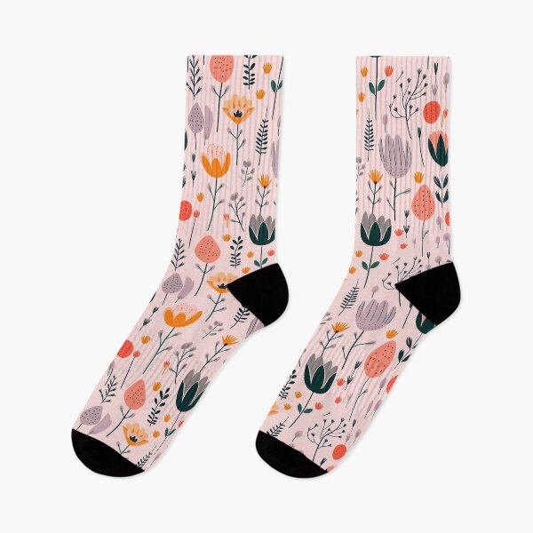 Item preview,    Scandinavian flower leaf pattern  designed and sold by Bubblegirl17.