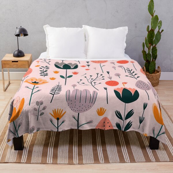 Item preview,    Scandinavian flower leaf pattern  designed and sold by Bubblegirl17.
