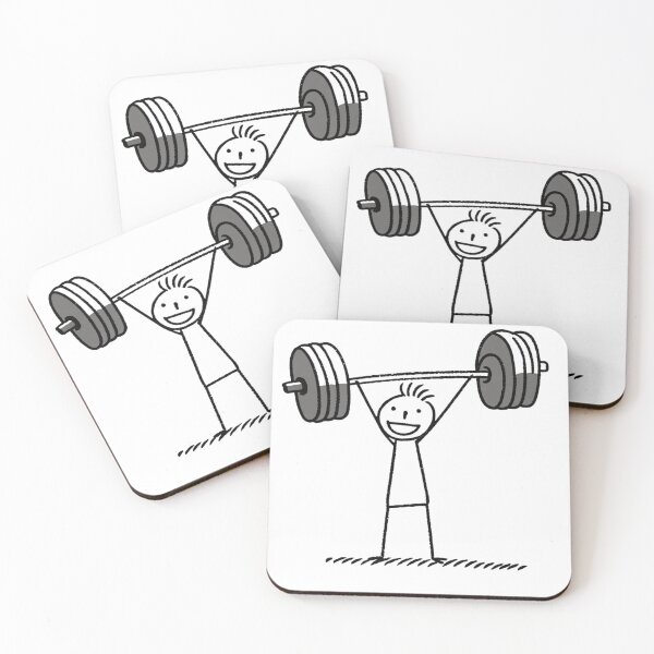 Item preview, Strong Lifting Weights designed and sold by Funky  Fibers.