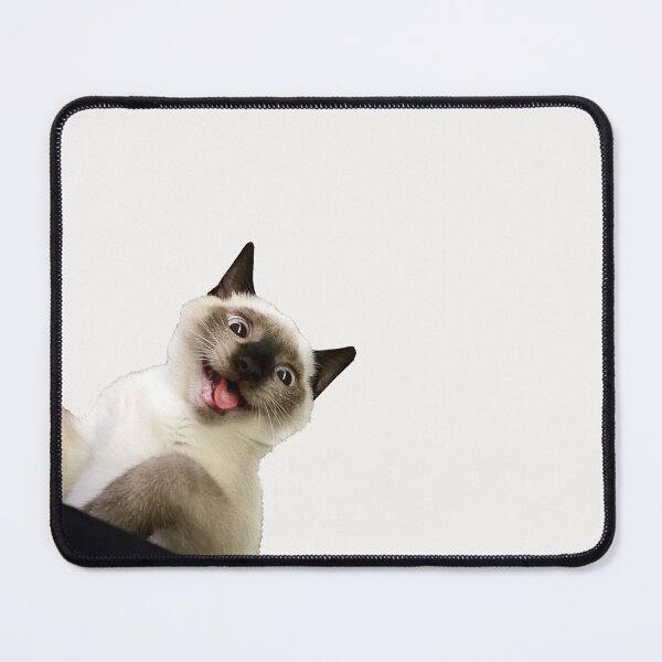 Item preview, Goofy cat peeker with tongue designed and sold by nesgalina.
