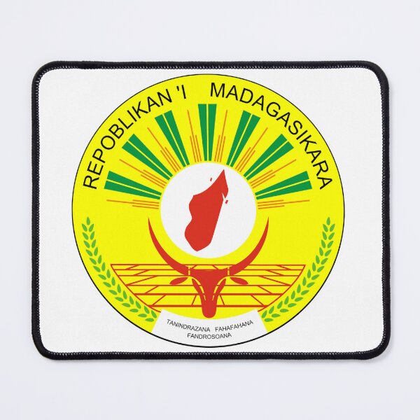 Item preview, Seal of Madagascar designed and sold by Yzakreativ.