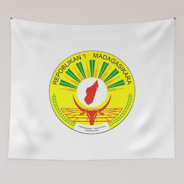 Item preview, Seal of Madagascar designed and sold by Yzakreativ.