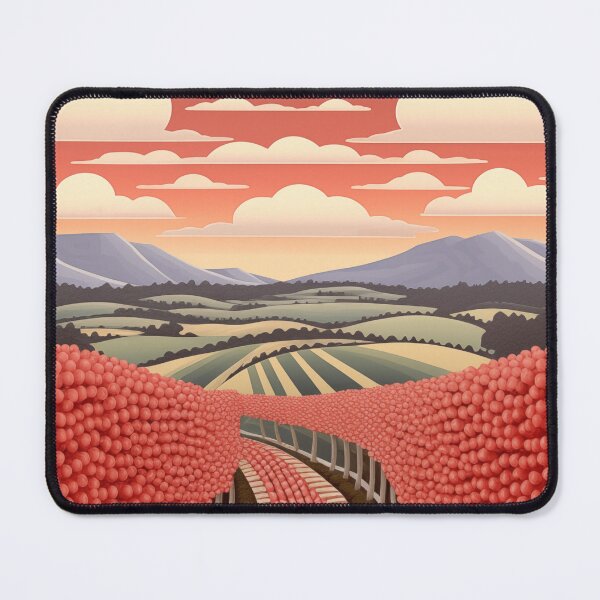 Item preview, Sun-Kissed Splendor: Blossoming Vineyards in Radiant Light designed and sold by GreenInkXpress.