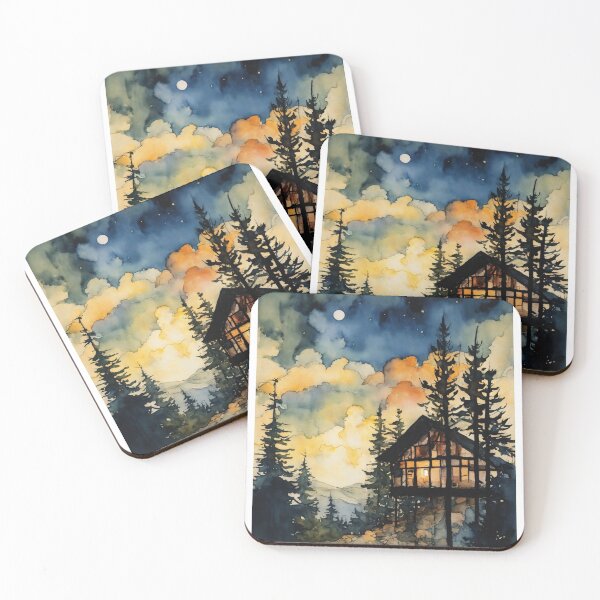 Item preview, Moonlit Serenity Amidst the Pines designed and sold by John v p.