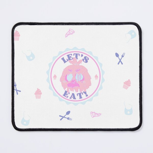 Item preview, FNAF Chica LETS EAT Ice Cream Melt (white) designed and sold by hyperseptix.
