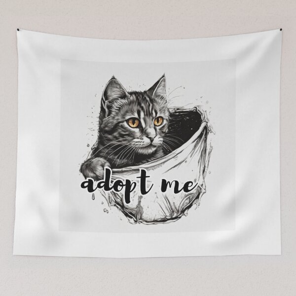 Item preview,    cat in the pocket designed and sold by bonjourmadame4.