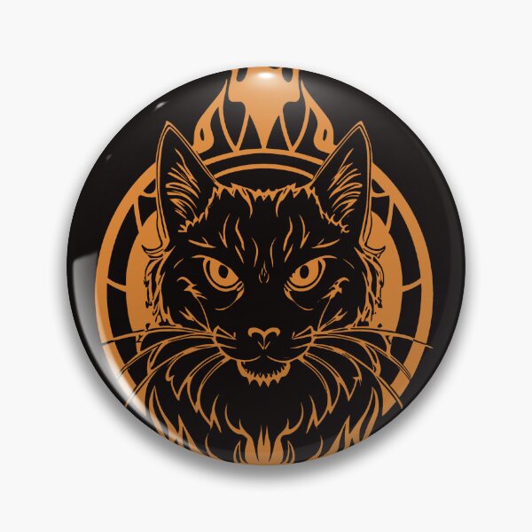 Item preview, Wild Cat in Fire designed and sold by baginiak.