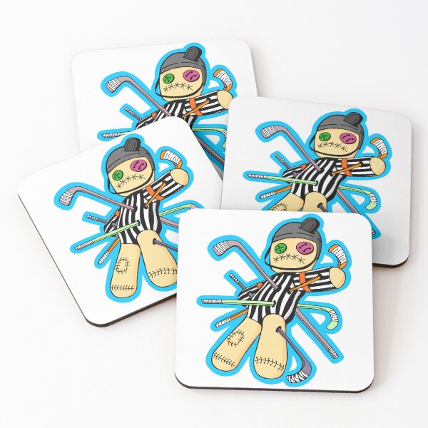 Item preview, Hockey Referee Voodoo Doll Cartoon designed and sold by thelazypigeon.