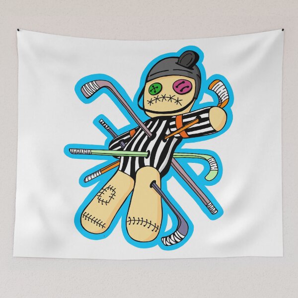 Item preview, Hockey Referee Voodoo Doll Cartoon designed and sold by thelazypigeon.
