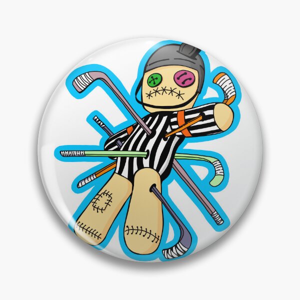 Item preview, Hockey Referee Voodoo Doll Cartoon designed and sold by thelazypigeon.