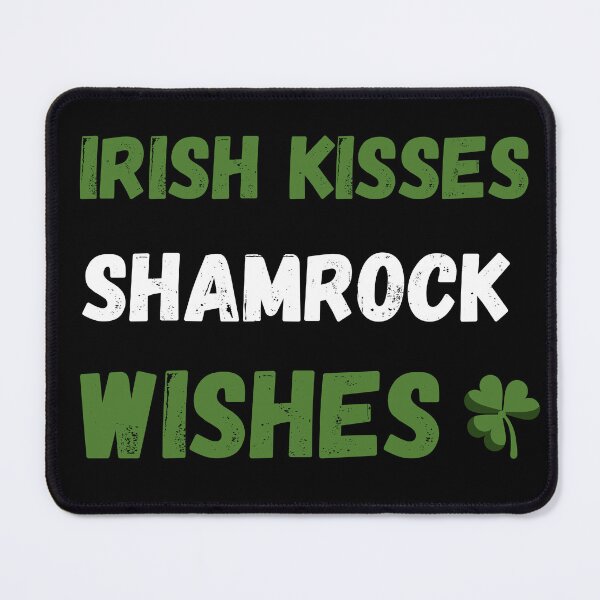Item preview, Irish Kisses Shamrock Wishes , Retro St. Patrick's Day , Irish Kisses Shamrock Wishes , Irish , Leopard, St Patrick Day Sublimation Design designed and sold by Creativedsigna.