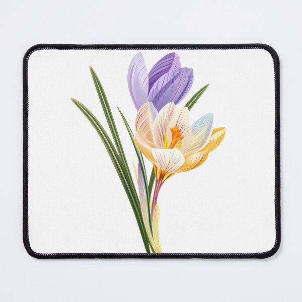 Item preview, Crocus flower designed and sold by FlowersColorful.