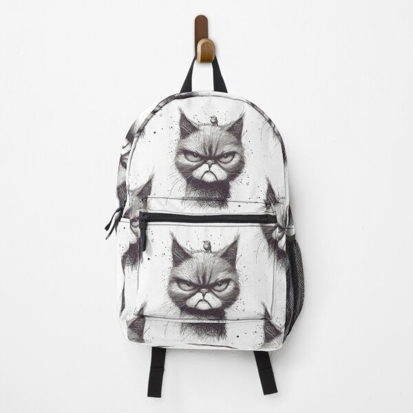 Item preview, Annoyed Cat in a Canary Hat: Minimalistic Expression designed and sold by Piotrek0001.