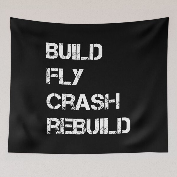 Item preview,  Build Fly Crash Rebuild  designed and sold by SakuraPxl.