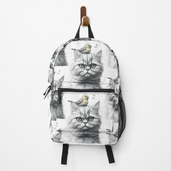 Item preview, Annoyed Cat in a Canary Hat: Minimalistic Expression designed and sold by Piotrek0001.