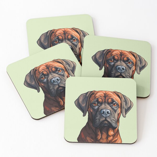 Item preview, Mastiff Pet Dog Puppy Portrait  designed and sold by FoxTreeDesign.