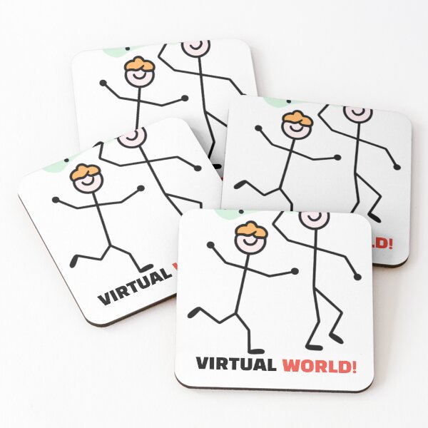 Item preview, Virtual World! designed and sold by Funky  Fibers.