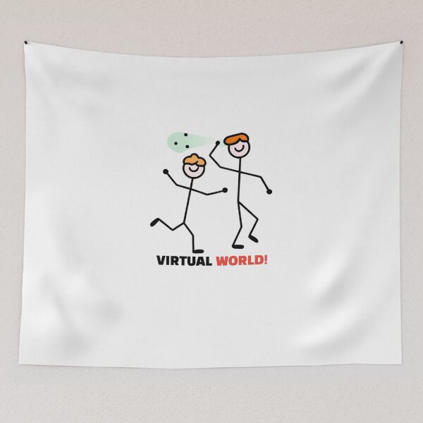 Item preview, Virtual World! designed and sold by Funky  Fibers.