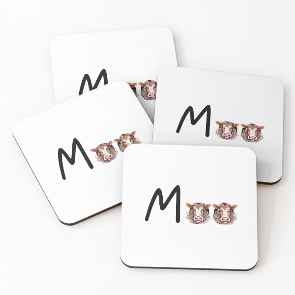 Item preview, Cute Cow Goes Moo. Funny Cow Moo Gifts For Cow Lovers designed and sold by Cuteanimalgifts.