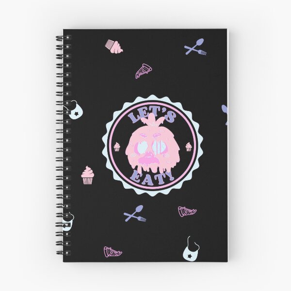 Item preview, FNAF Chica LETS EAT Ice Cream Melt (black) designed and sold by hyperseptix.