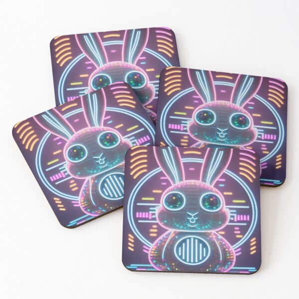 Aperçu de l'œuvre Lapin disco créée et vendue par M-Y-A-R-T-.